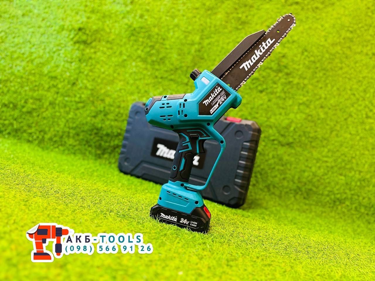 Аккумуляторная акумуляторна пила Makita DUC190Z Гілкоріз 20см 24V 5Ah