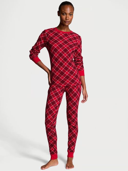 Піжама жіноча термо victoria's secret thermal long pajama set xs, s, m