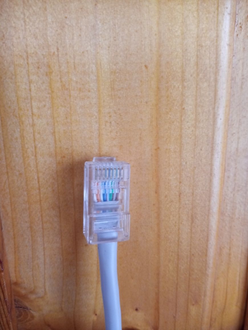 Kabel do Internetu.