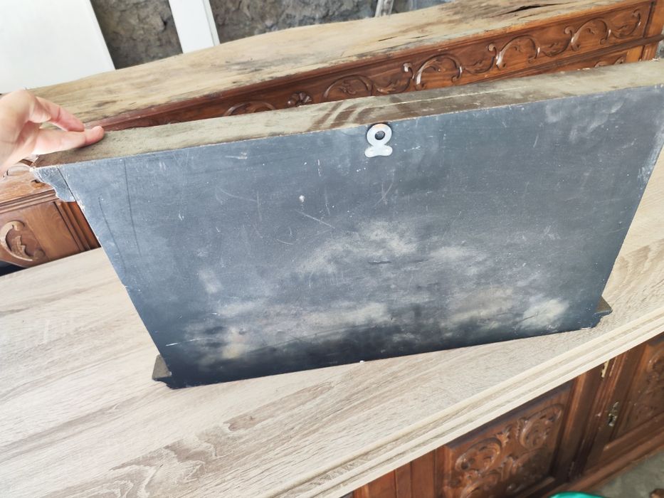 Moldura antiga vida Virgem Maria