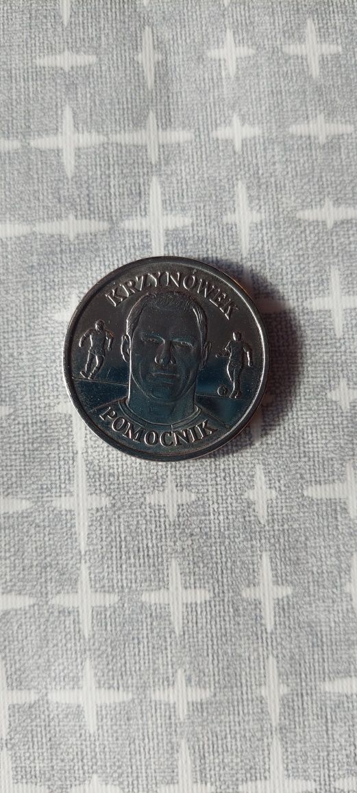 Moneta PZPN Krzynówek