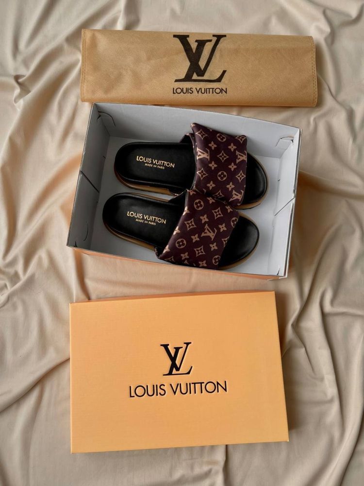 Klapki Louis Vuitton Velcro Strap Premium