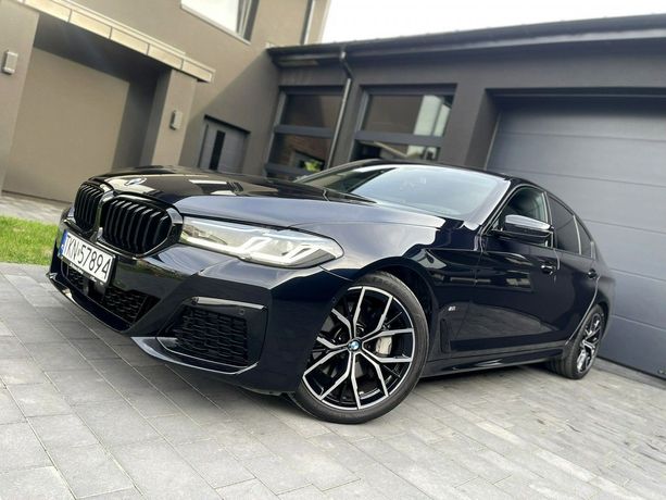 BMW Seria 5 530d xDrive mHEV M pakiet Carbonschwarz Szyber Laser Gwarancja ASO