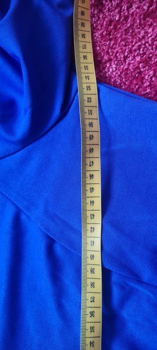 Sukienka wizytowa, niebieska