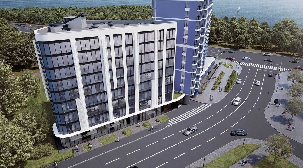 Великі 2-кімнатні апартаменти 72 м² у ЖК Канкріт, Київ