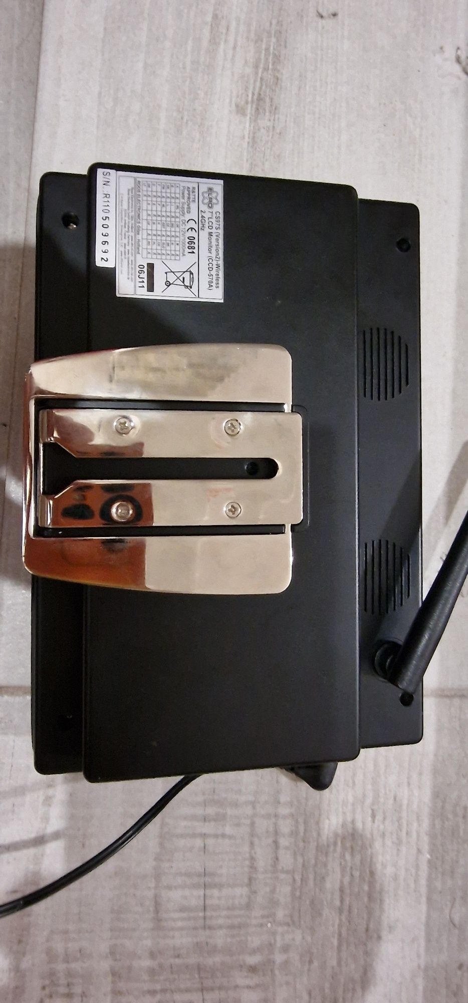 Monitor camera segurança