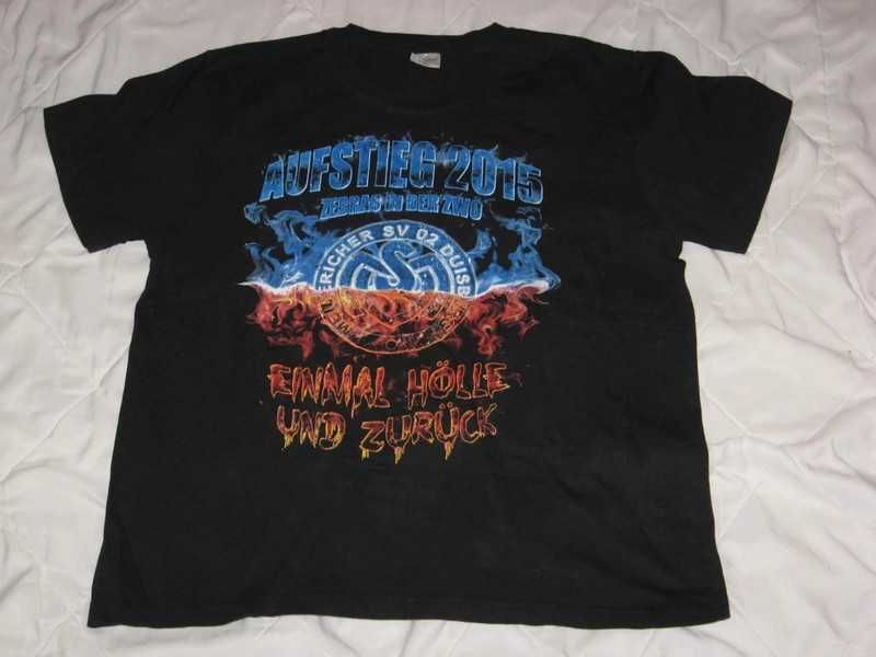 T-shirt koszulka krótki rękaw niemiecka MSV Duisburg Aufstieg 2015 M