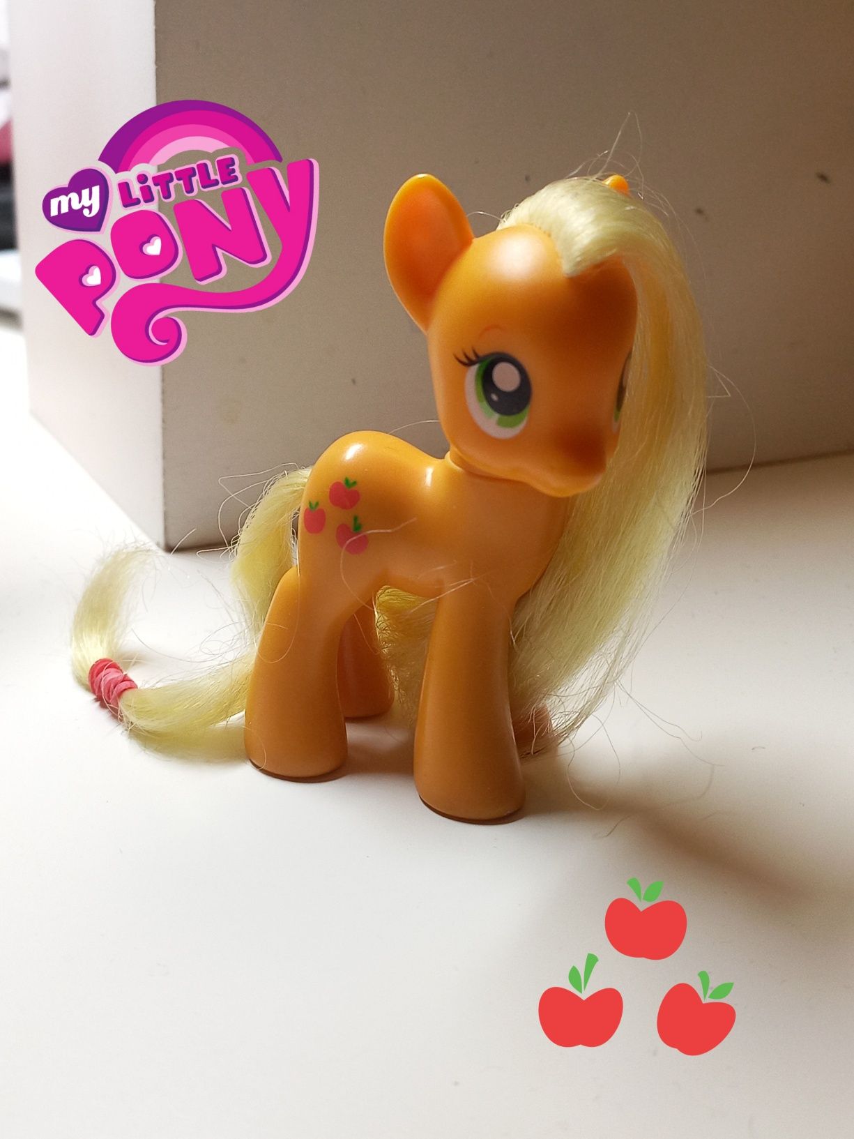 kucyk mlp my little pony apple jack figurka zabawka lalka dziecko tani