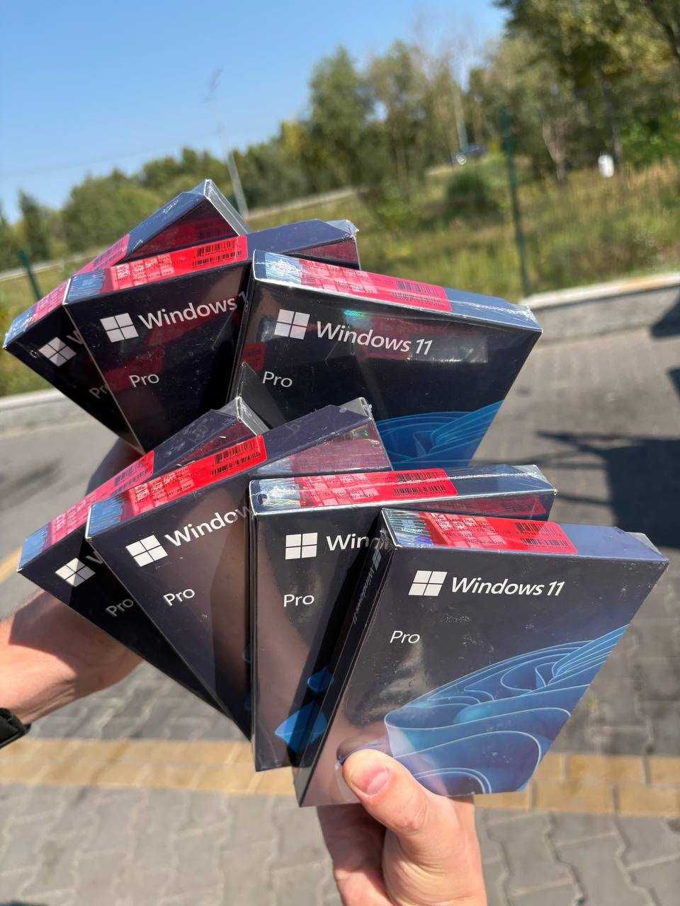 Windows 11 Pro Віндовс Коробка | Флеш-накопичувач та ключ у комплекті.