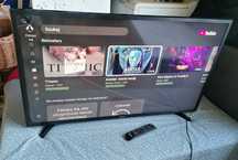 Telewizor LED 40" Smart Samsung UE40j5200AW uszkodzony