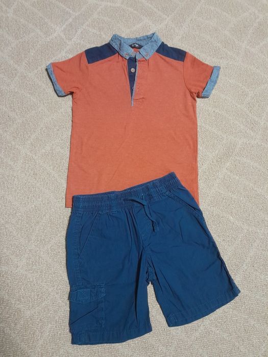 Летний комплект George поло Lupilu шорты 5-6