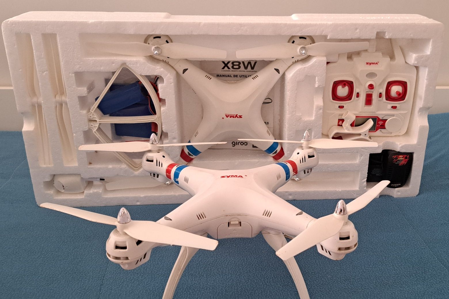2 Drones Syma X8W FPV