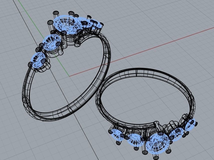 Desenho 3D para Jóias ou peça  personalizadas - Apresente sua Ideia