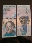 Nota de Bs.F. 10.000 da Venezuela (ano 2016)