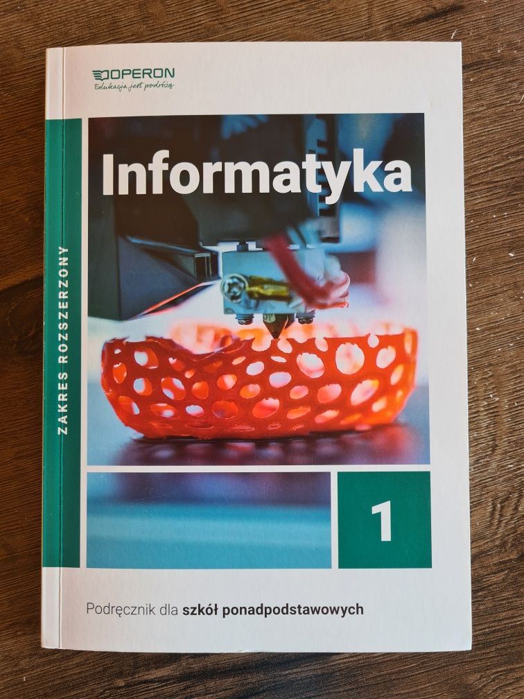 Informatyka 1 Podręcznik zakres rozszerzony Operon