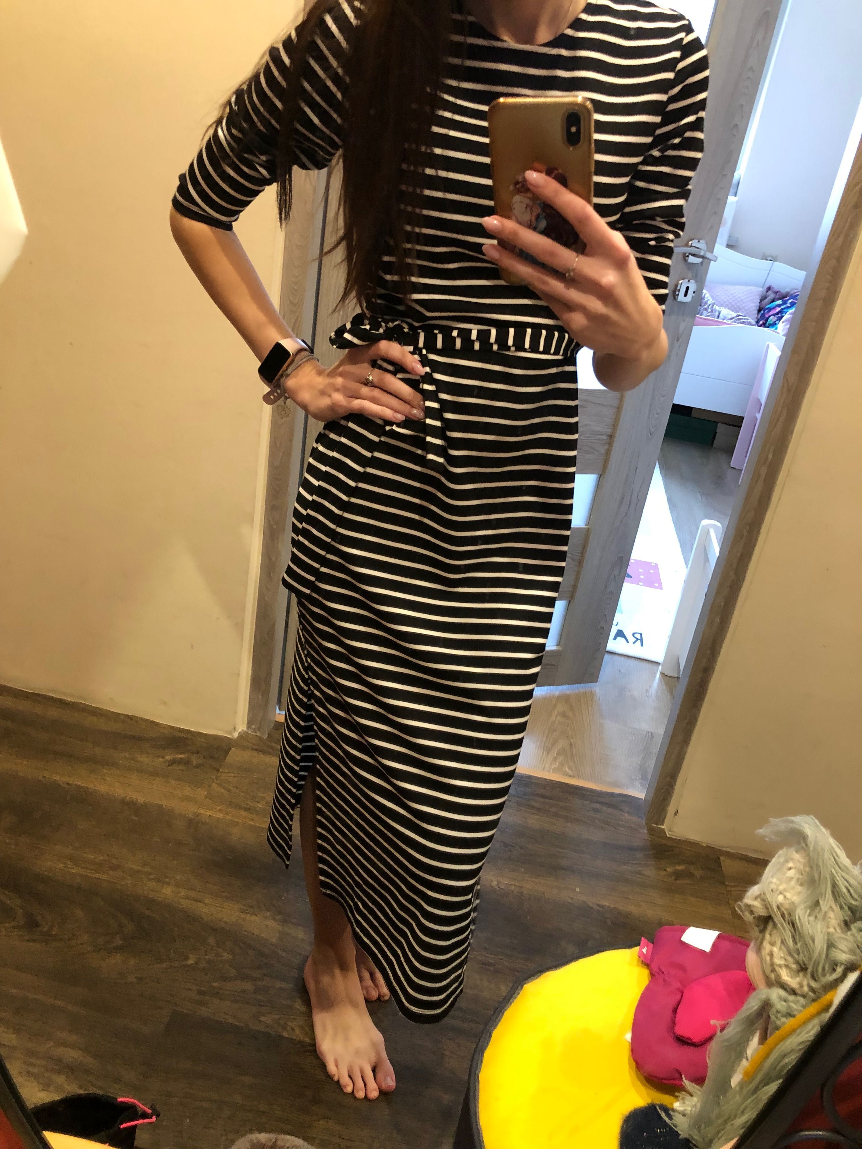 Nowa Sukienka 34 maxi sinsay xs paski