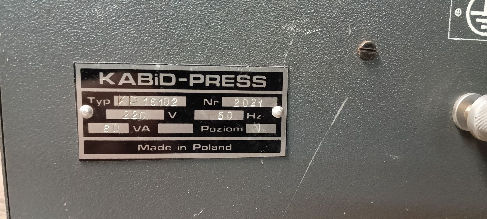 Zasilacz stabilizowany KP16102 Laboratoryjny Kabid-Press
