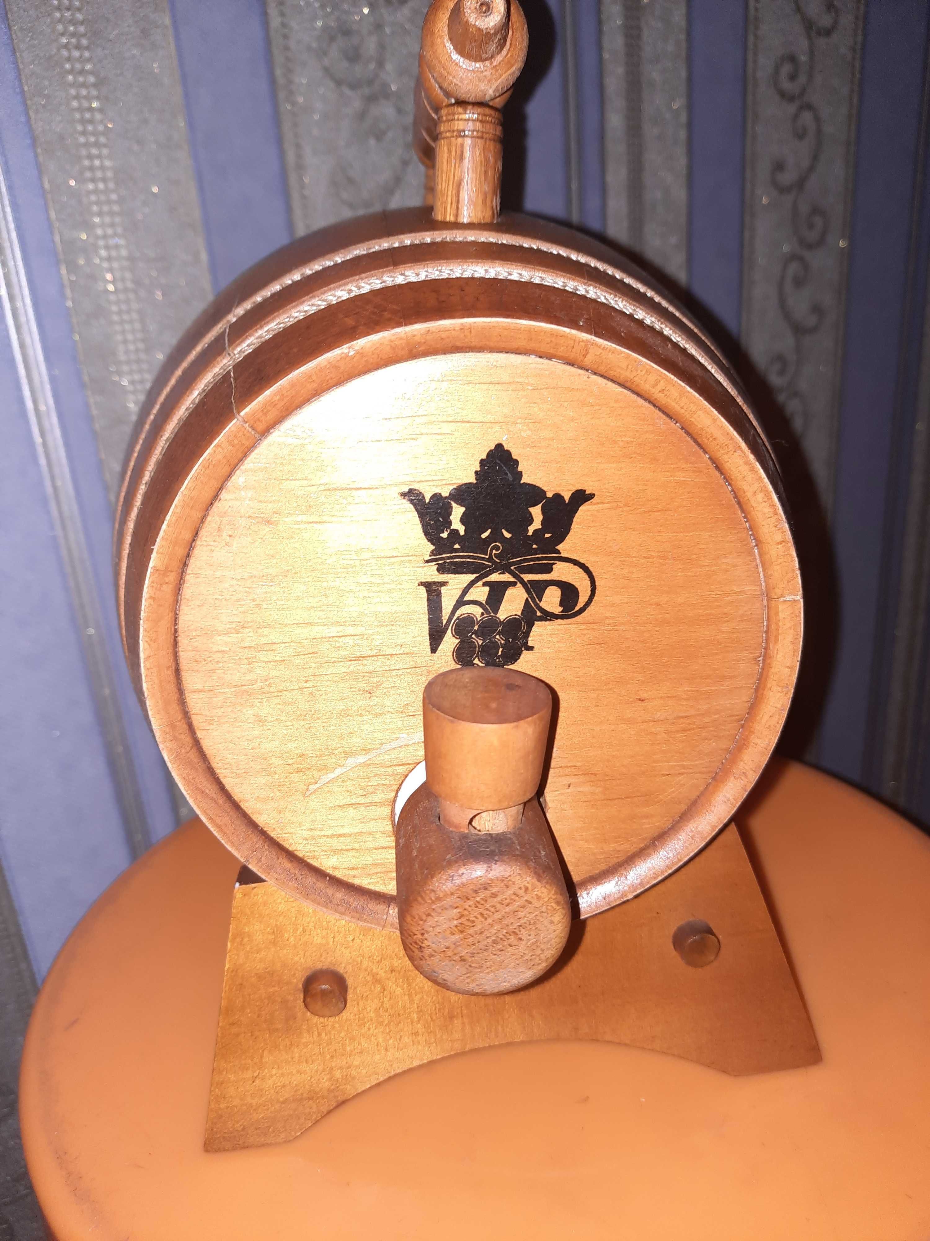 Бочка деревянная / сувенир для напитков