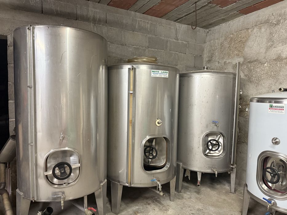 Cuba Inox 1000L Usadas - Valor Negociável