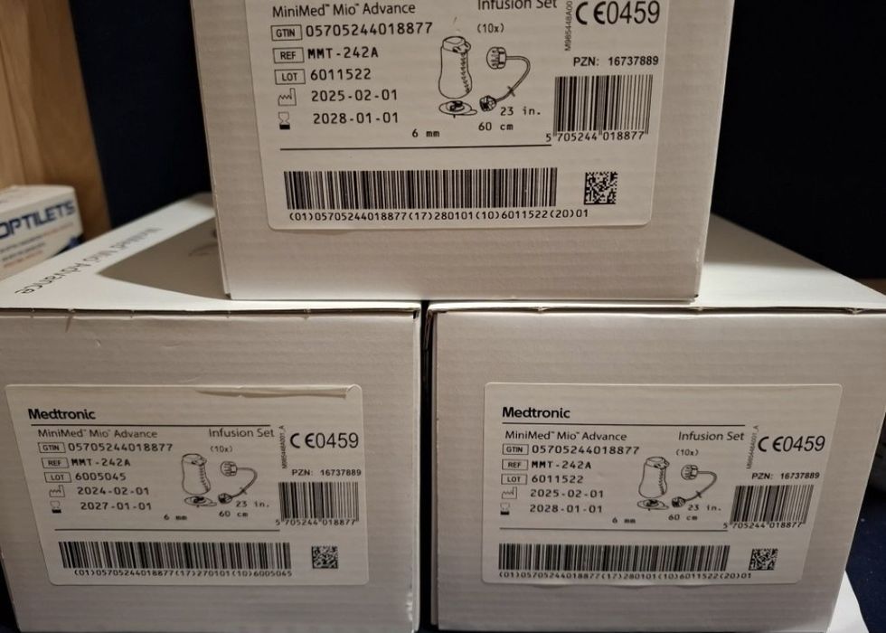 Wkłucia mio advance 6/60