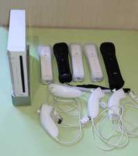 Nintendo Wii Большой набор +Зарядное, аккумуляторы (6шт), флешка(16Гб)