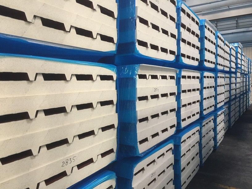 Płyta warstwowa blacha dachowa płyty warstwowa dachowe 100 mm PIR