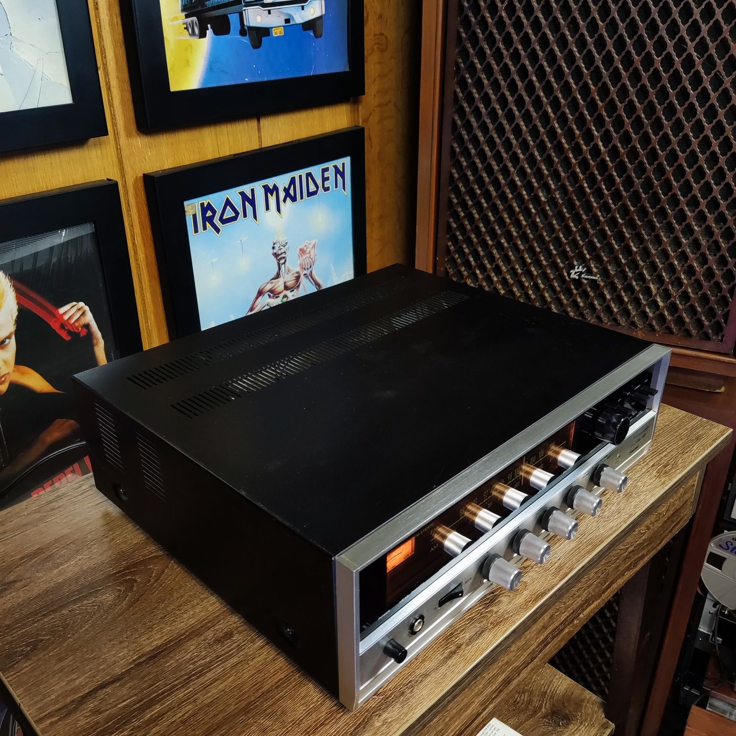 Amplituner Sansui Stereo tuner amplifier Solid State 350 Vintage