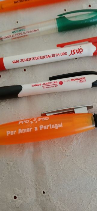 Esferográficas publicitárias/política