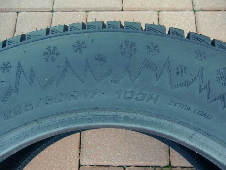 Opony ZIMOWE 4x225/60R17 WYSYŁKA