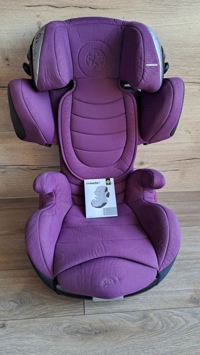 Fotelik Cruiserfix3  Kiddy 15-36kg fioletowy