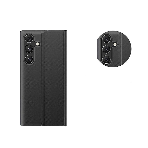 Etui New Sleep View Case z klapką i podstawką na Samsung Galaxy A55 -