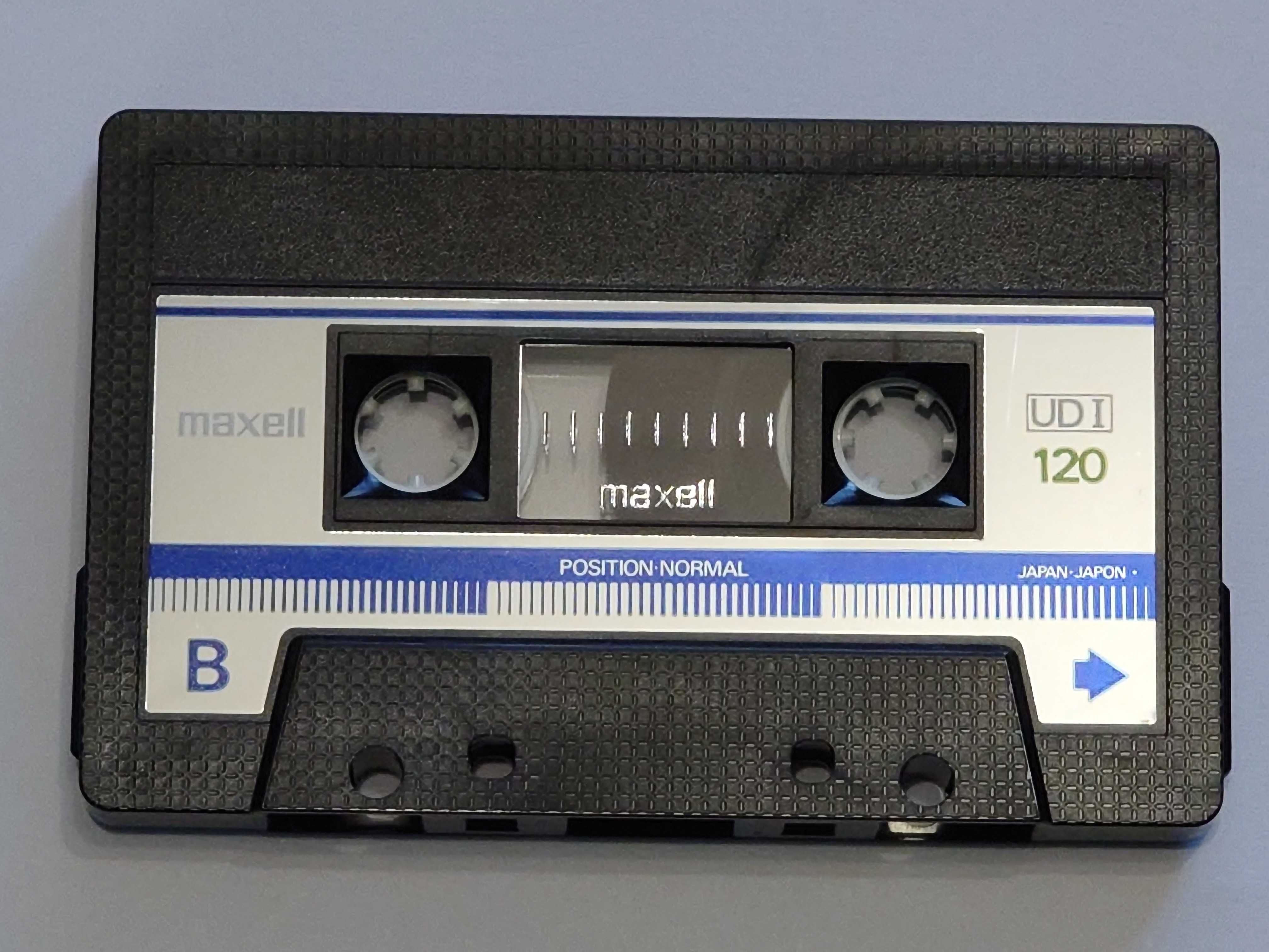 Maxell UDI 120 na lata 1985/87 rynek Europejski - używana!