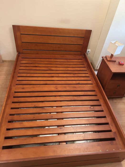 Lozko podwojne 140x200 z pojemnikiem