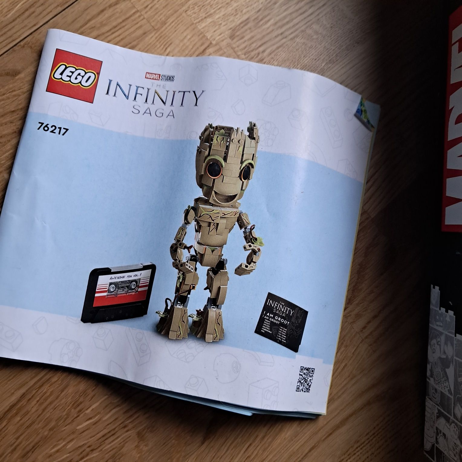 Lego Marvel infiniti saga Groot