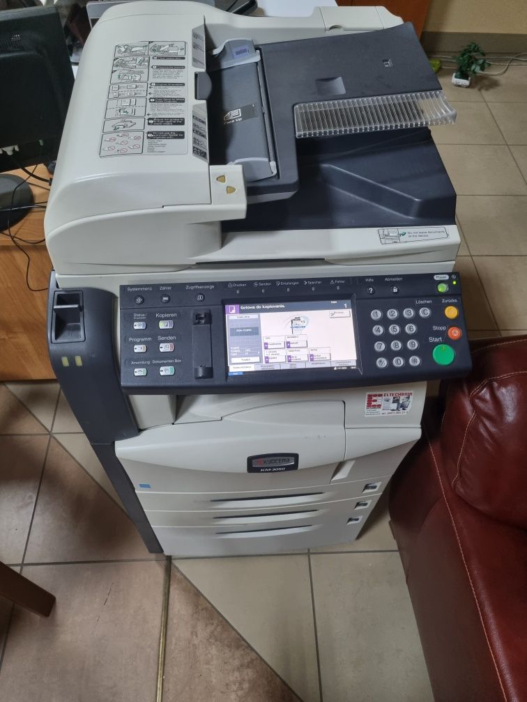 Drukarka przemysłowa Kyocera KM-3050 ksero skaner wielofunkcyjna SUPER