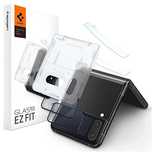 Szkło hartowane Spigen Glas.tR Ez Fit Fc z folią na zawiasy na Samsung