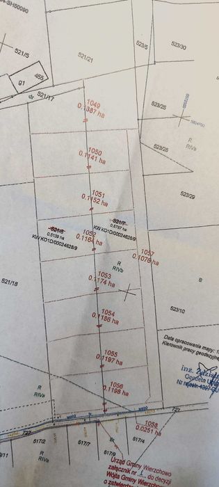 Sprzedam działkę budowlana