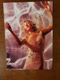 Sprzedam pocztówkę z autografem Ellie Goulding