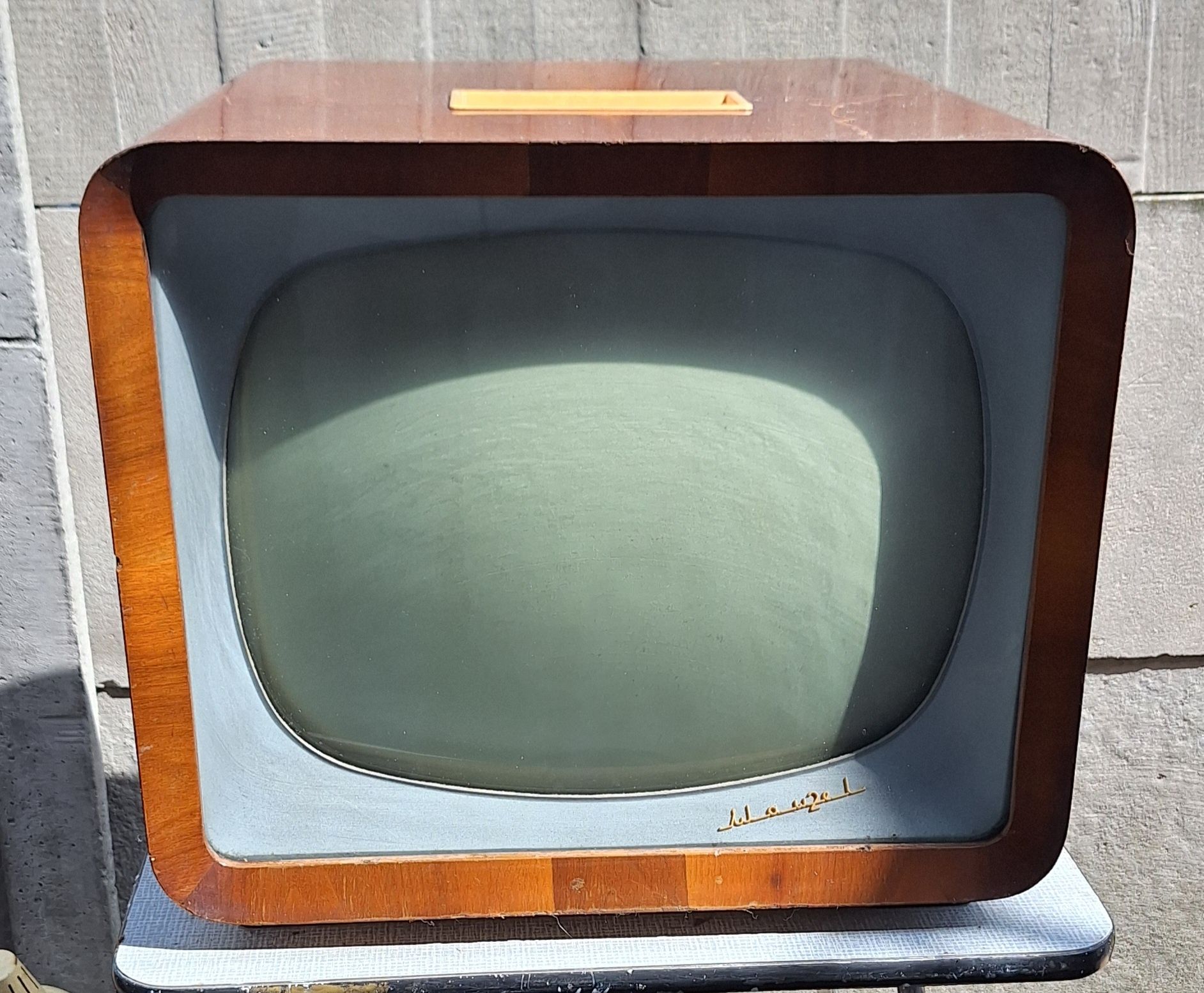 Stary telewizor Wawel 2 PRL Vintage
