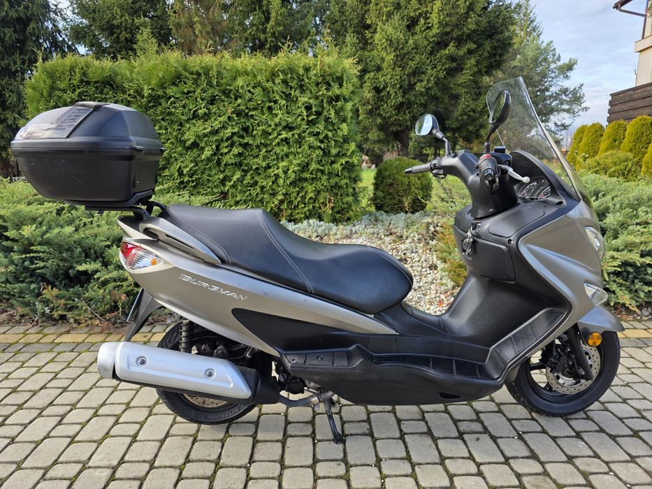 Suzuki Burgman 125-Kufer-2017r-Dowóz!!!