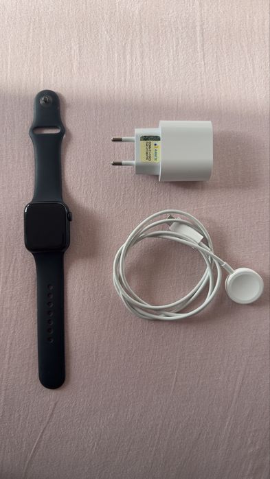Apple Watch SE GPS 2ª geração (watch, pulseira, carregador, fonte)
