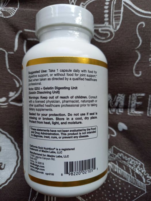 NOW Foods бромелаин бромелайн bromelain 500 625 мг California gold