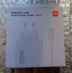 Carregador rápido QC 120 W Xiaomi HyperCharge Combo com cabo. Novo