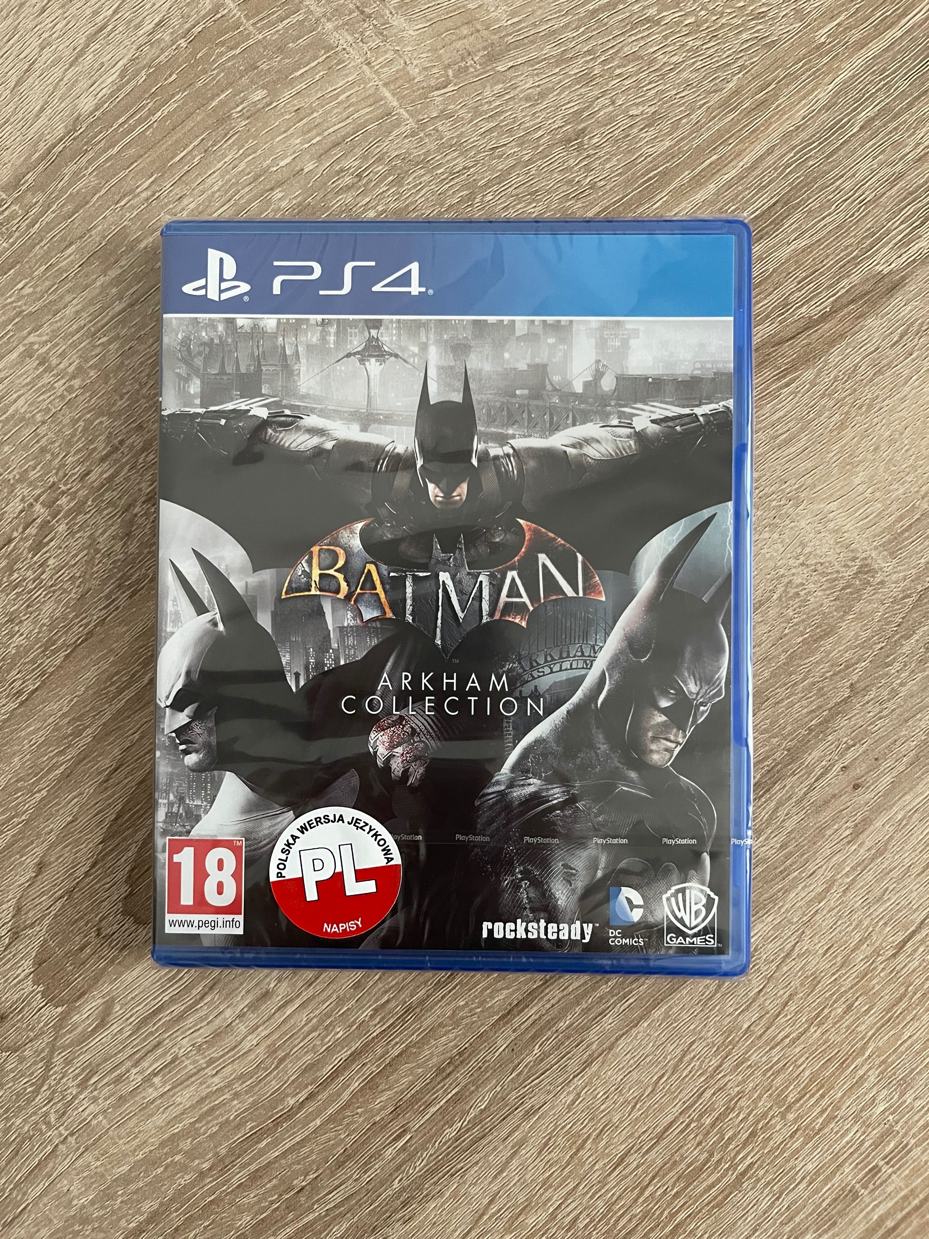 Batman Arkham Collection PS4 nowa w folii polska wersja