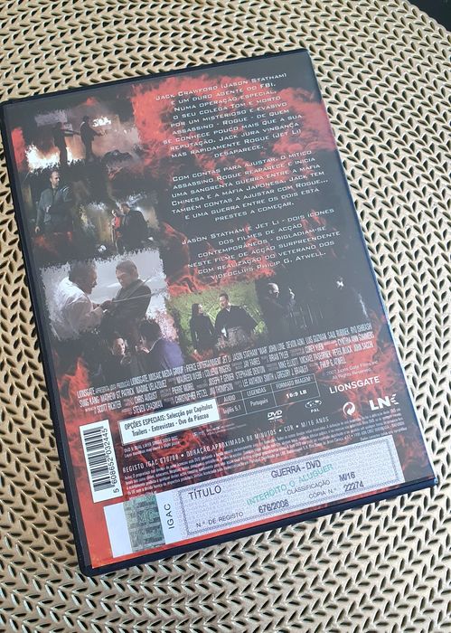 Filme DVD Guerra