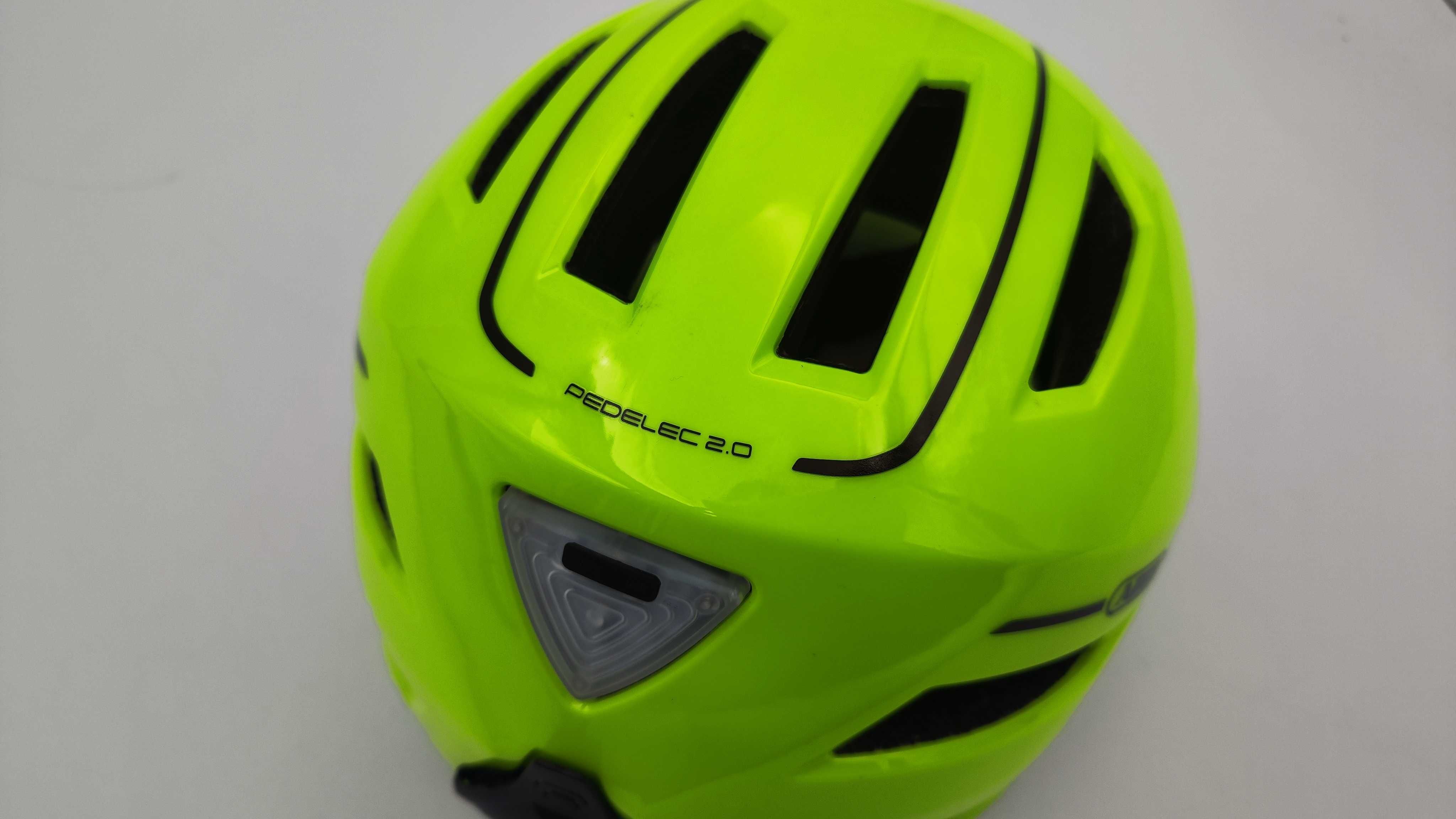Kask rowerowy Abus Pedelec 2.0 ACE signal yellow L 56-62cm (AE6)