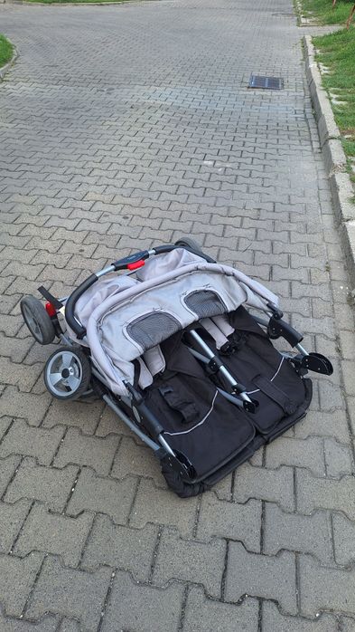 Wozek spacerowy bliżniaczy