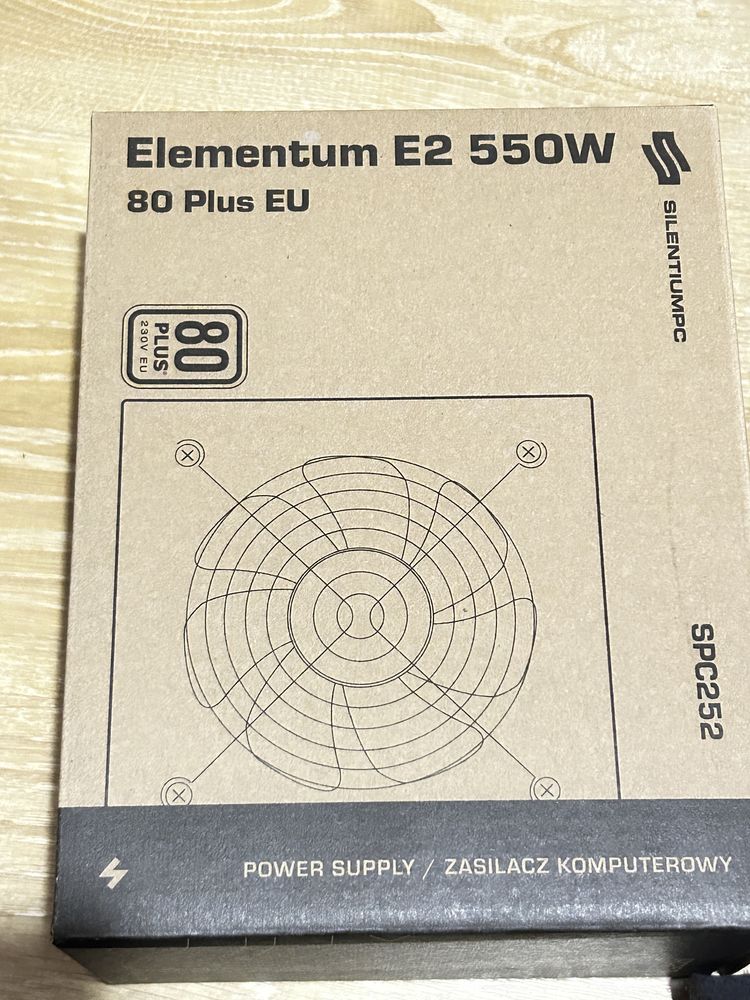 SilentiumPC Elementum E2 550W 80 PLUS – sprawny, cichy zasilacz