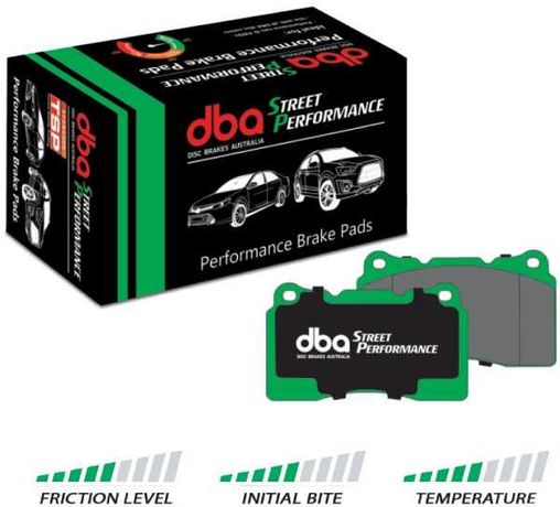 Передні дискові гальмівні колодки DBA DB1739SP для Toyota Hilux