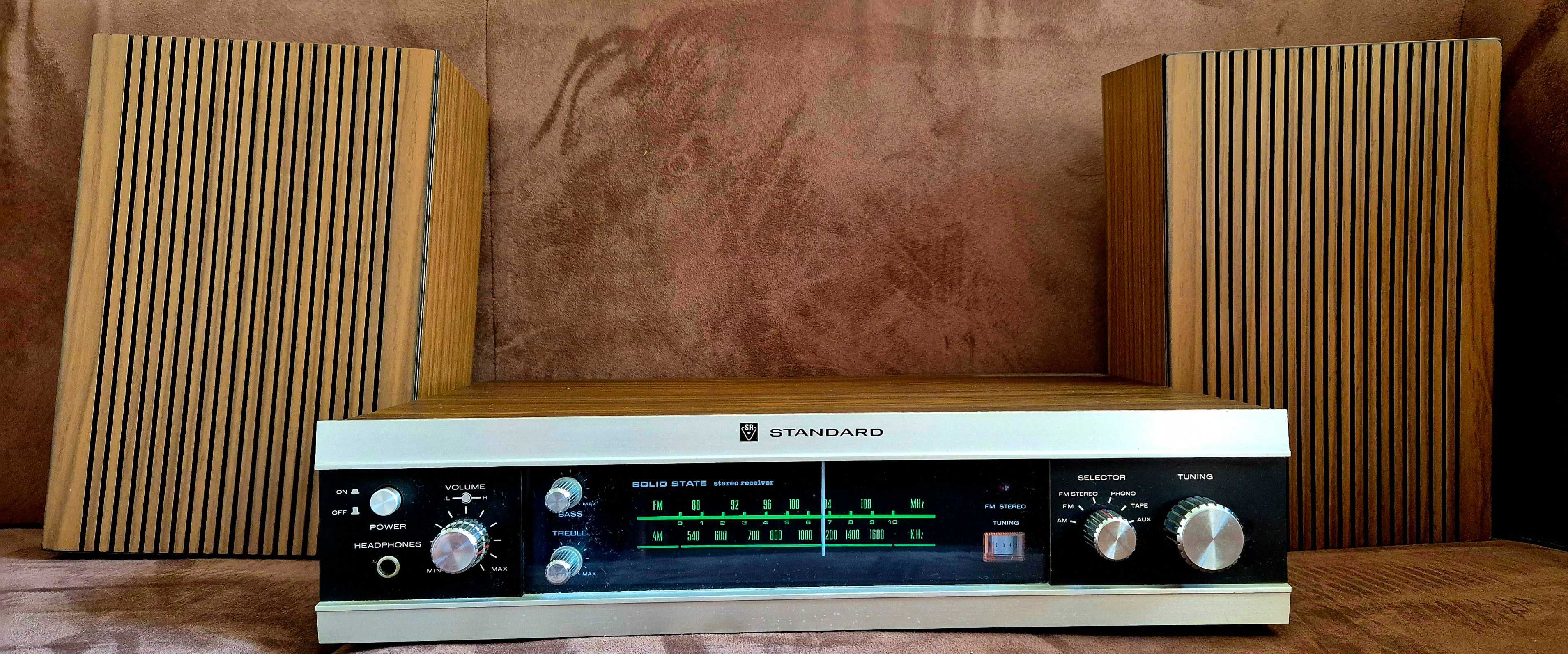 SOLID STATE STANDARD SR-207W Komplet z głośnikami, stan bdb